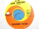 ALEXANDER PATTON–LIL LOVIN SOMETIME– US CAPITOL-LISTEN