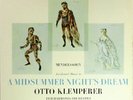 OTTO KLEMPERER A Midsummer Night's Dream LP SAX 2393