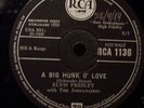 ELVIS PRESLEY   A BIG HUNK OF LOVE  UK 78