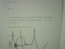 MICHAEL JACKSON *SIGNED* LETTER & WORN ITEM (NEVERLAND)