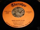 RARE FUNK 45/ TOMMY JOHNSON & ELEGANCE ON CHEROKEE