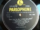 THE BEATLES A HARD DAY'S NIGHT PARLOPHONE LP PCS 3058