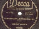 78-BLUES-KOKOMO ARNOLD-DECCA-OLD ORIGINAL KOKOMO BLUES