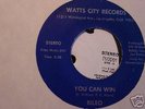 MODERN SOUL 45 - BILEO YOU CAN WIN (LISTEN)