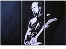 METALLICA: JAMES HETFIELD HAND PAINTED POP ART TRIPTYCH