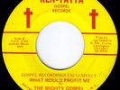 BLACK GOSPEL SOUL 45: MIGHTY GOSPEL PERSUADERS, RARE.