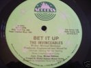 Invinceables - Bet it up - Success Rec. - 1984 Electro