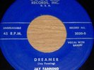 JAY FANNING Dreamer 1960 Doo Wop ACME 45 NM