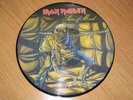 IRON MAIDEN * PIECE OF MIND * LP COVER * PICTURE DISC *