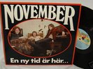 NOVEMBER* LP * EN NY TID AR HAR * 1970 * SWED. PROG