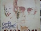 ELTON JOHN.CANDLE IN THE WIND. 1978 MARKS & SPENCER LP.