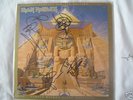 IRON MAIDEN POWERSLAVE VIRGIN PROMO FULLY SIGNED