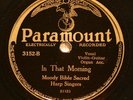 Moody Bible Sacred Harp Singers - Paramount 3152 - E+