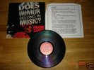 FRANK ZAPPA;LP; DOES HUMOR BELONG IN MUSIC; LIVE 1984
