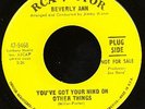 NORTHERN SOUL 45 - BEVERLY ANN  Near Mint US PROMO 7