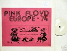 PINK FLOYD EUROPE 74 LP