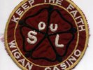 NORTHERN SOUL ORIGINAL WIGAN CASINO BADGE/PATCH