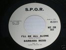 BARBARA  REDD--on--S.P.Q.R.--I`LL  BE  ALL  ALONE--rare