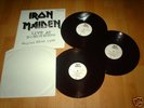 Iron Maiden Live at Donnington triple vinyl album