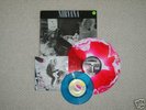 Nirvana Bleach Red White Splattered vinyl with Sliver