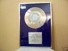 The Bay City Rollers Original BPI Award (Silver Disc)
