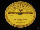 SONNY BURGESS:RED HEADED WOMAN 78 SUN 247 (ROCKABILLY)