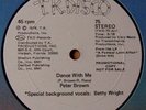 PETER BROWN - DANCE WITH ME WLP 12'' SINGLE (LISTEN)