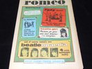 Rare 1964 Beatles ROMEO Magazine + Punch Out Models