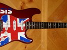 Liam & Noel Gallagher OASIS Signed Autographed Guitar