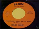 RARE VINTAGE MIAMI SAADIA FUNK 45 ROBERT MOORE