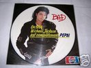 Michael Jackson FRENCH PROMO PEPSI picture disc BAD