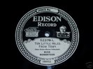 EDISON RECORD 52379 78 rpm DICK ROBERTSON Ten little...