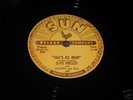 ELVIS PRESLEY:THAT'S ALL RIGHT 78 SUN 209 REISSUE NM
