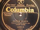 Dallas String Band, Columbia 14389, E+ / E