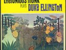 THELONIOUS MONK Plays Duke Ellington  Riverside Lp NM