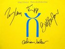 KING CRIMSON *AUTOGRAPHED ALBUM BY ALL 4* ROBERT FRIPP
