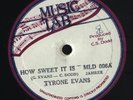 MUSIC LAB/HOW SWEET IT IS - TYRONE EVANS [REGGAE] 10