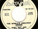 RARE /  BABY RAY AND THE FERNS (FRANK ZAPPA)  PROMO