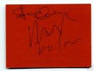Marc Bolan & Steve Currie Autographs T-Rex Concert Tick
