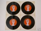 Rare Set of 4 JIMI HENDRIX Live in L.A. 45's