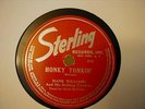 HANK WILLIAMS COUNTRY 78 ON STERLING 210 A NICE VG