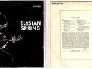 ELYSIAN SPRING 1969 Despa Org PRIVATE PRESS Jazz RARE