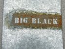 Metal cover BIG BLACK bulldozer original SHELLAC 2/200