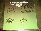 Yes - Close to the Edge - fully signed LP Jon Anderson
