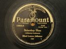 RARE BLUES 78   BLIND LEMON JEFFERSON   PARAMOUNT 12852
