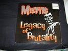 The Misfits Legacy Of Brutality WHITE Vinyl danzig NR