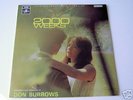 DON BURROWS Rare JAZZ SOUNDTRACK-2000 WEEKS LP