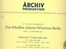 ARCHIV (SAPM)(3LPs)/BACH SUITES/ PIERRE FOURNIER,cello
