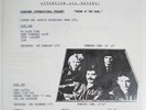 QUEEN At The Beeb UK TEST PRESS LP Numbered + Sheets