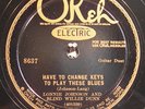 Lonnie Johnson & Eddie Lang, Okeh 8637, almost E+
